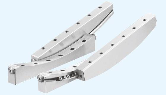 products    mid交叉滚柱导轨 nb-rv nb-rvf 平整安装面型 (弧形轨)